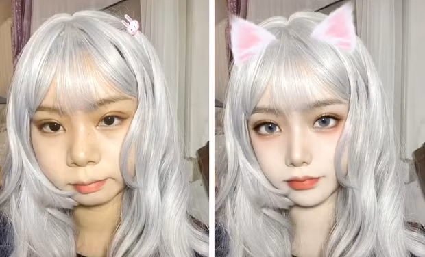 "Bạn này cũng vậy, tui cũng tự động làm gọn gương mặt cho bạn luôn rồi nha".