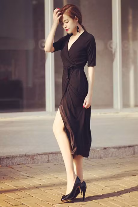 3 my nhan Viet co chieu cao khiem ton van gay sot voi thoi trang dep mat - Anh 4