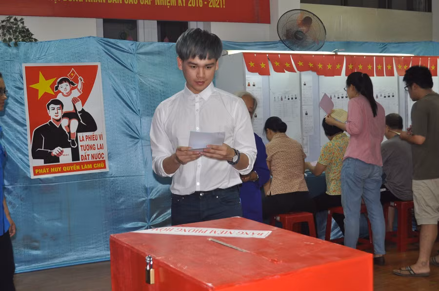 Nghệ sĩ Việt náo nức đi bầu cử ảnh 7