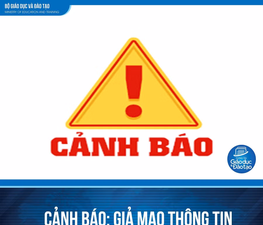 Bộ GD&ĐT cảnh báo thông tin giả mạo về Kỳ thi tốt nghiệp THPT năm 2022