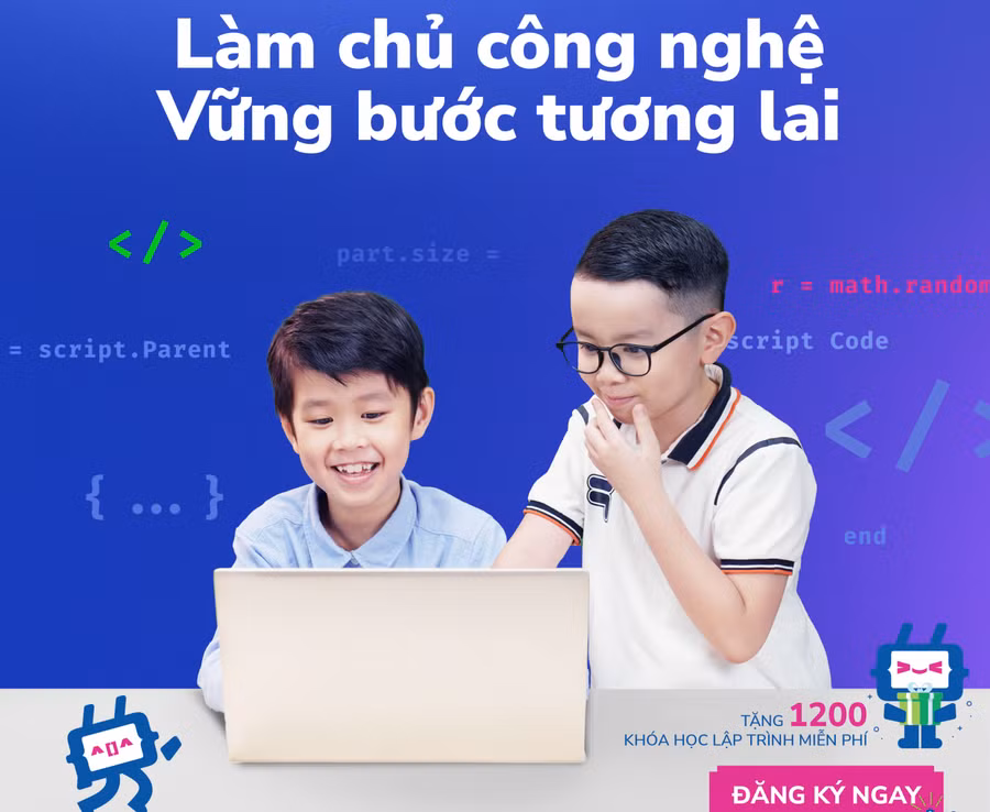 1.200 suất học bổng mùa hè công nghệ cho học sinh yêu lập trình