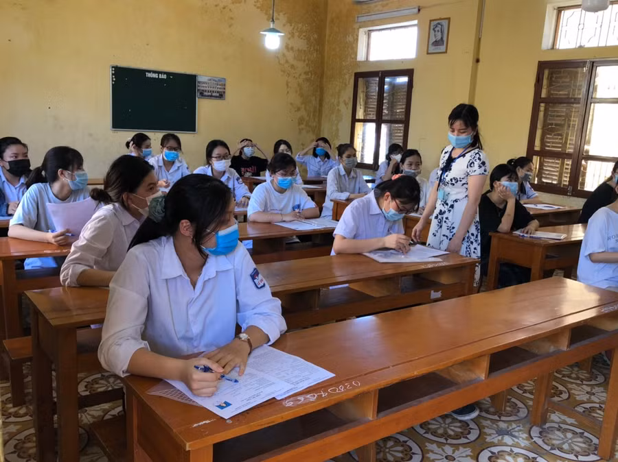 Điểm thi Trường THPT Lê Quý Đôn.