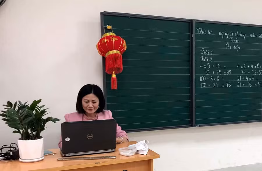 GV Trường Tiểu học Võ Thị Sáu, quận Lê Chân soạn bài ôn tập cho HS