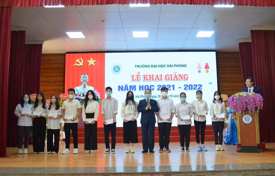 Năm học 2021 là năm Trường Đại học Hải Phòng đạt "kỉ lục" trong công tác tuyển sinh
