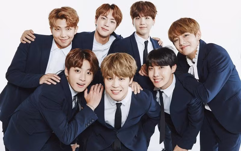 Nhóm nhạc BTS.