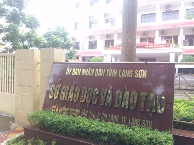 Trụ sở Sở GD&ĐT Lạng Sơn