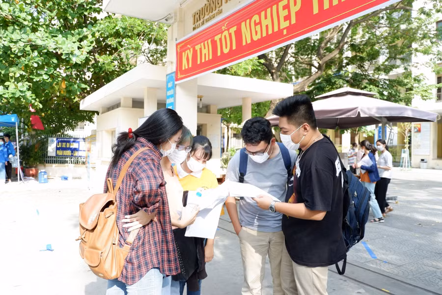 Thí sinh Đà Nẵng tham dự kỳ thi tốt nghiệp THPT năm 2020 (đợt 2)
