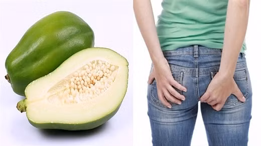 Bạn đã biết cách chữa bệnh trĩ chỉ bằng quả đu đủ xanh Ban da biet cach chua benh tri chi bang qua du du xanh