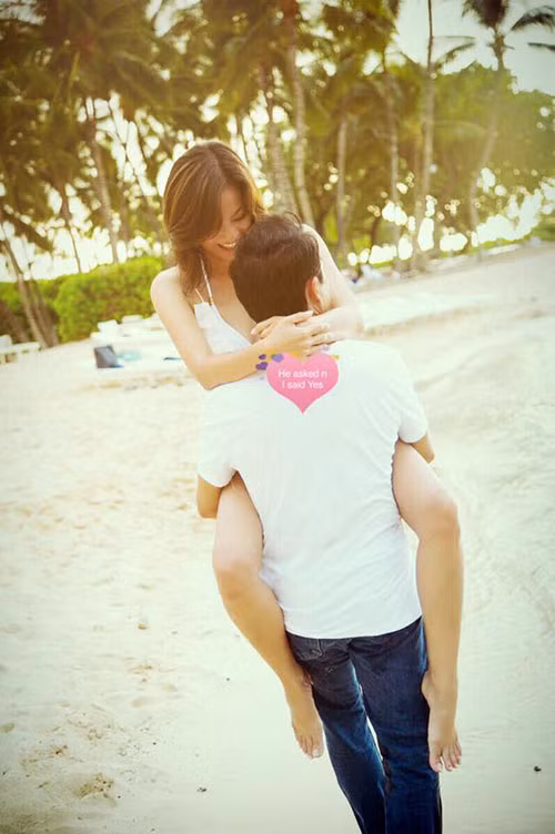 Hé lộ ảnh cưới “đẹp như mơ” của cựu mẫu Ngọc Thúy ảnh 1 Hé lộ ảnh cưới