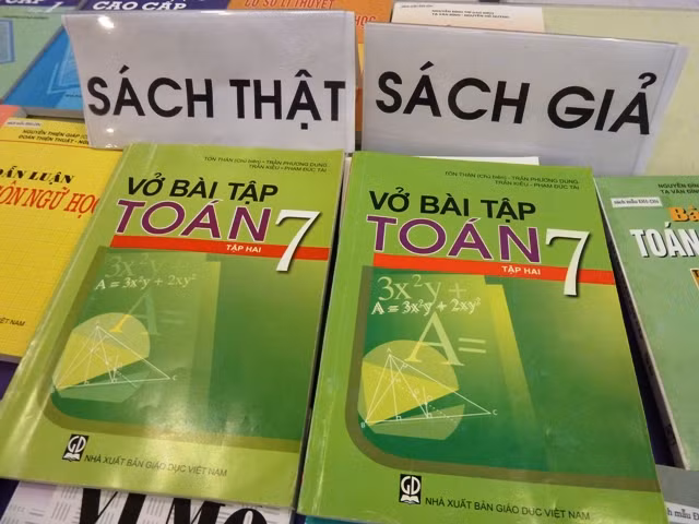 Cảnh giác với sách giáo dục in lậu