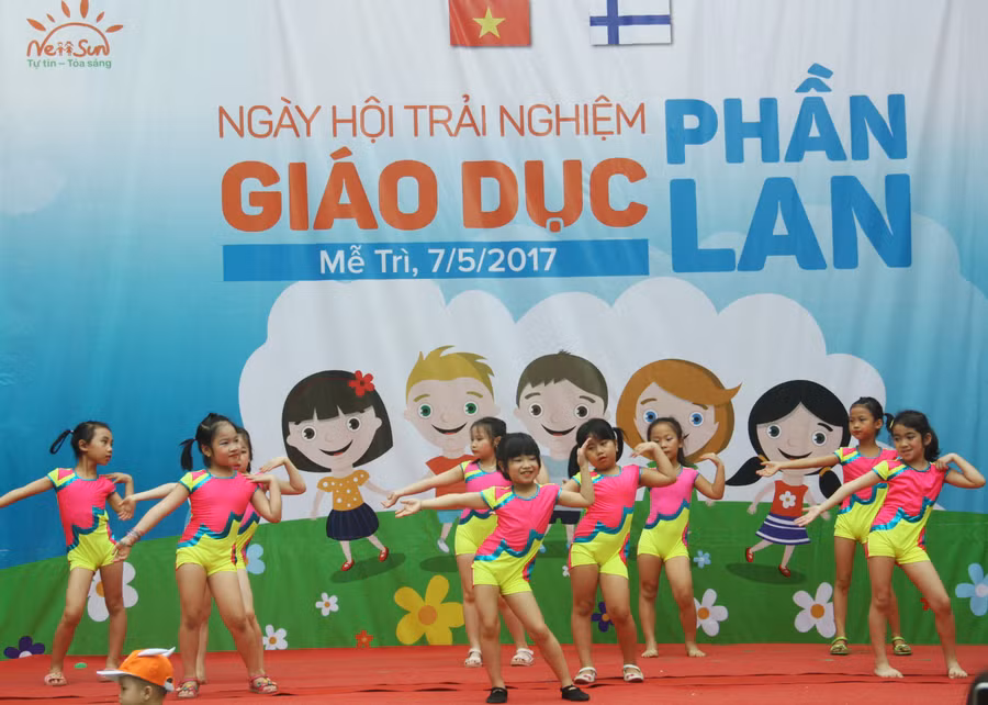 Trẻ em hào hứng với trải nghiệm về giáo dục Phần Lan