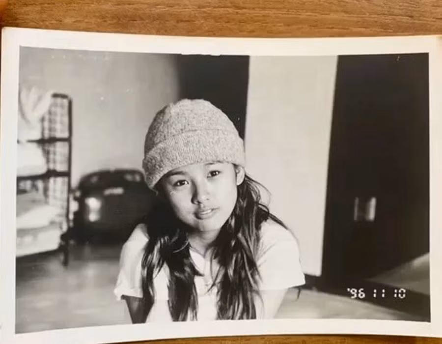 Bức ảnh Lee Hyori ngày nhỏ.