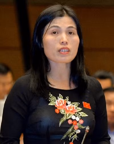 Đại biểu Quốc hội Hồ Thị Minh.