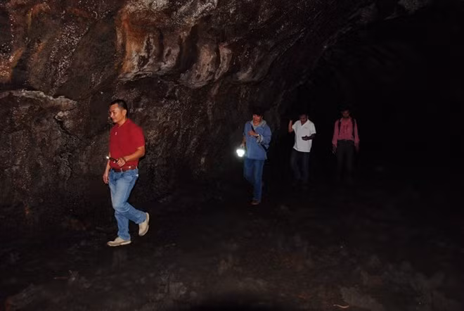 Một đoạn rộng rãi trong hang C3