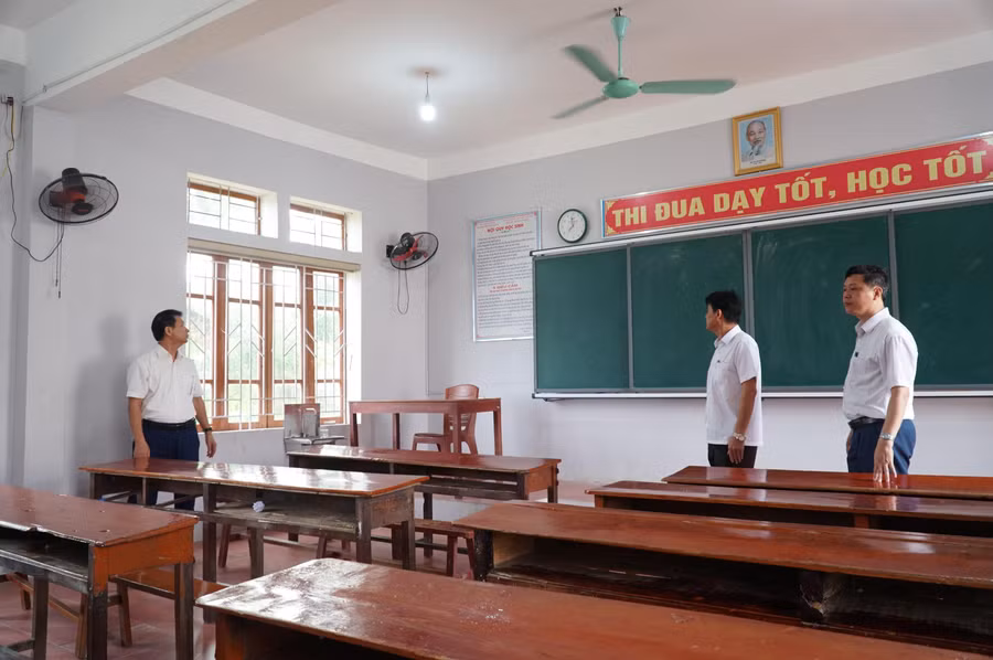 Cơ sở vật chất các trường học sẵn sàng cho Kỳ thi tốt nghiệp THPT 2022.