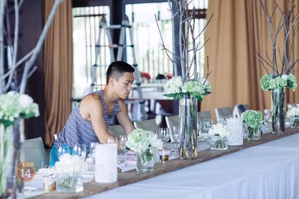 Ngỡ ngàng trước cảnh đám cưới trên biển như cổ tích của NTK Adrian Anh Tuân và bạn trai 9