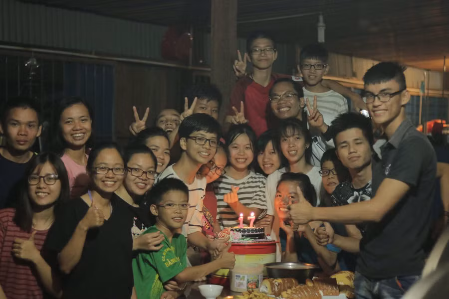 Sinh nhật ở làng!