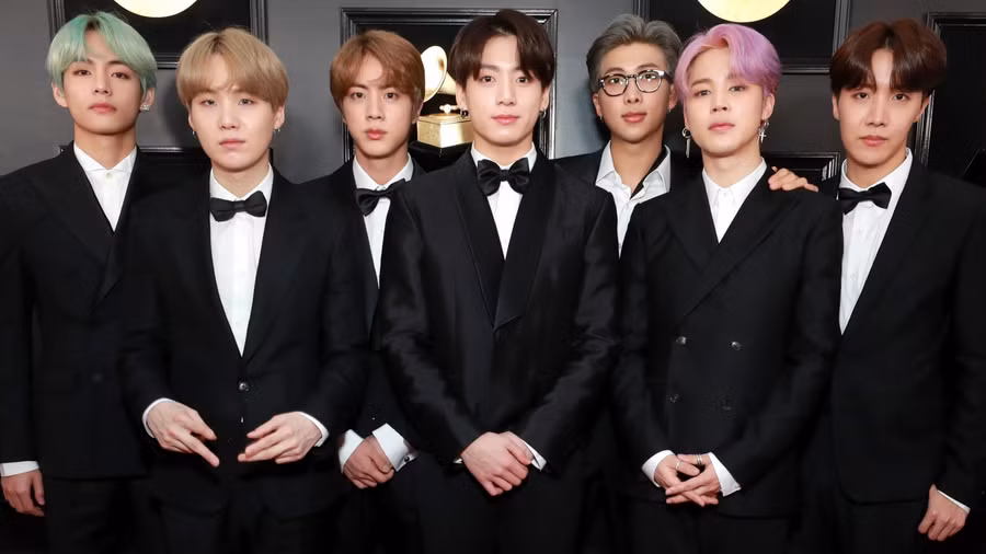 Nhóm nhạc BTS.