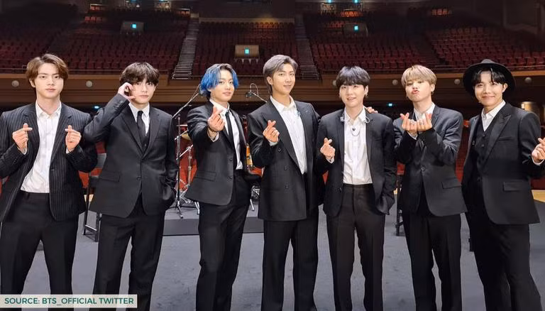 Nhóm nhạc BTS.