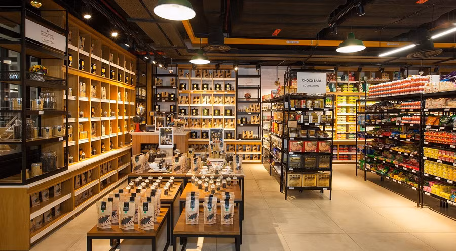 Annam Gourmet tại Vincom Mega Mall Smart City lần đầu tiên mang đến các sản phẩm nhập khẩu cao cấp tại khu vực phía Tây thành phố.