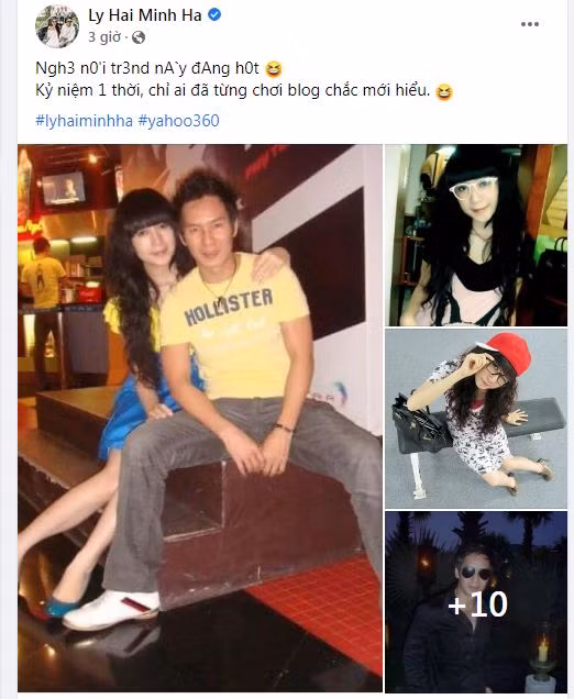 Cặp vợ chồng "chịu chơi" Lý Hải - Minh Hà cũng không thể bỏ qua trend này.