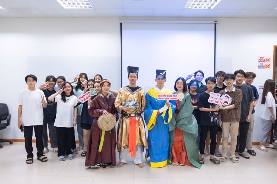 Mỗi dự án đều cho thấy sự đầu tư cao độ về chất “xám" của học sinh.