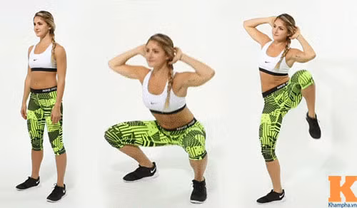 12 tư thế squat cho vòng ba nở nang sau một tháng ảnh 5 12 tư thế squat cho vòng ba nở nang sau một tháng - 5