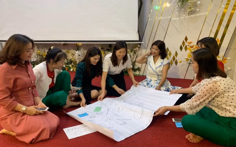 Giáo viên mầm non tham gia tập huấn, bồi dưỡng nâng cao năng lực sư phạm. Ảnh minh họa: TG