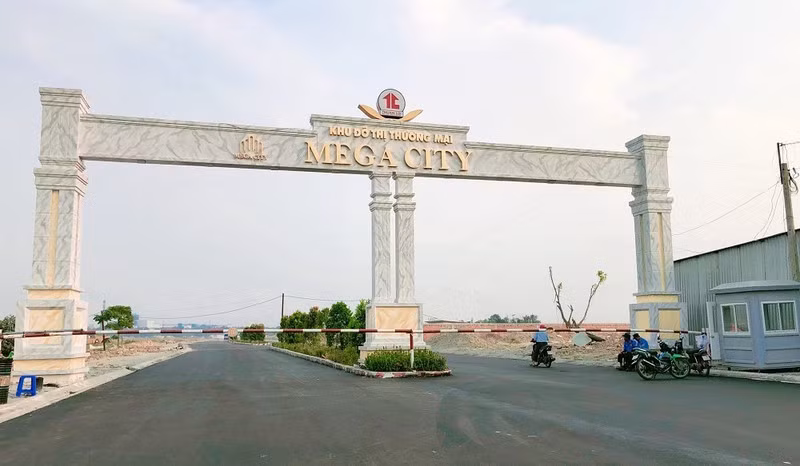 Khu dân cư Cầu Dò lấy tên là Mega city.
