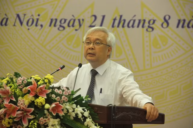 Ông Phan Thanh Bình phát biểu tại hội nghị