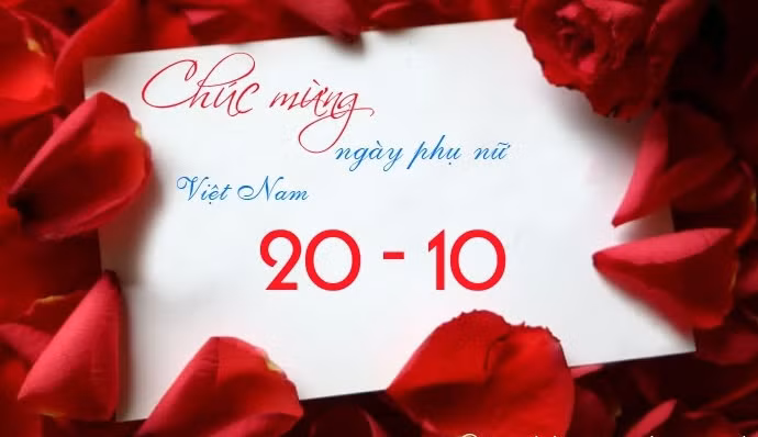 20/10 chúc cho phụ nữ ngày càng xinh đẹp