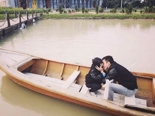 Cường Đô la và Subeo thích thú chèo thuyền ở Hà Nội - 6