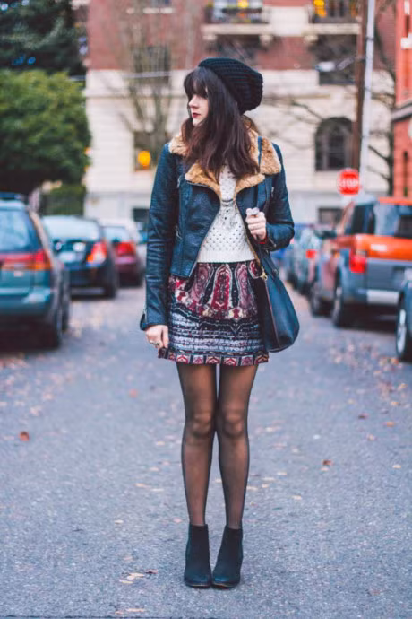 Xuong pho ngay lanh cung voi mu len beanie - Anh 3