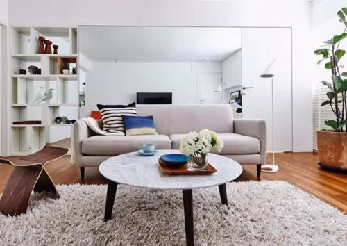 6 mẹo giúp căn hộ nhỏ trở nên rộng và sang trọng - Ảnh 1