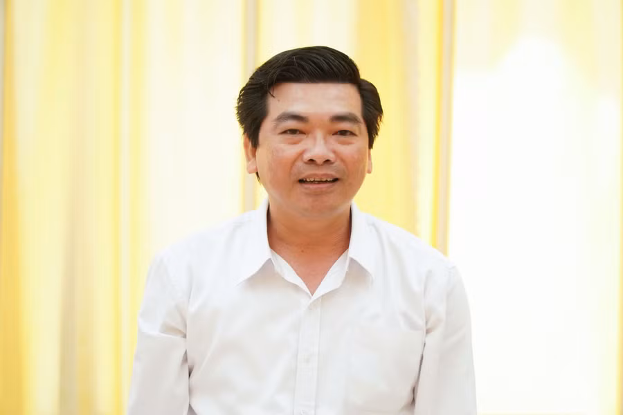Ông Trần Thanh Bình, Giám đốc Sở GD&amp;ĐT TP Cần Thơ phát biểu tại buổi làm việc.
