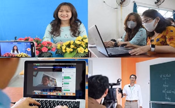 Bồi dưỡng đội ngũ giáo viên trực tuyến là một trong những hình thức hiệu quả trong thời gian giãn cách xã hội.