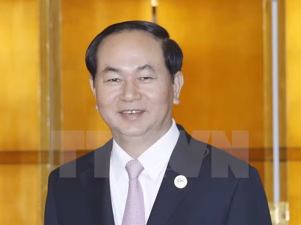 Chủ tịch nước Trần Đại Quang. Ảnh: TTXVN