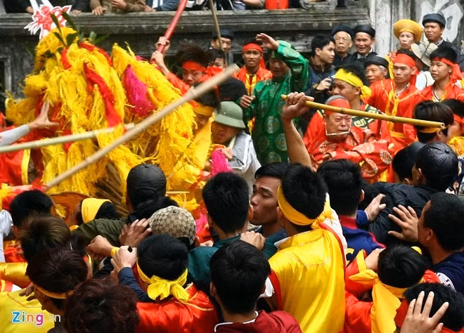 Lễ hội đền Gióng (ảnh Zing)