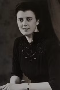 Và bà Elizabeth Waldhelm thời trẻ.