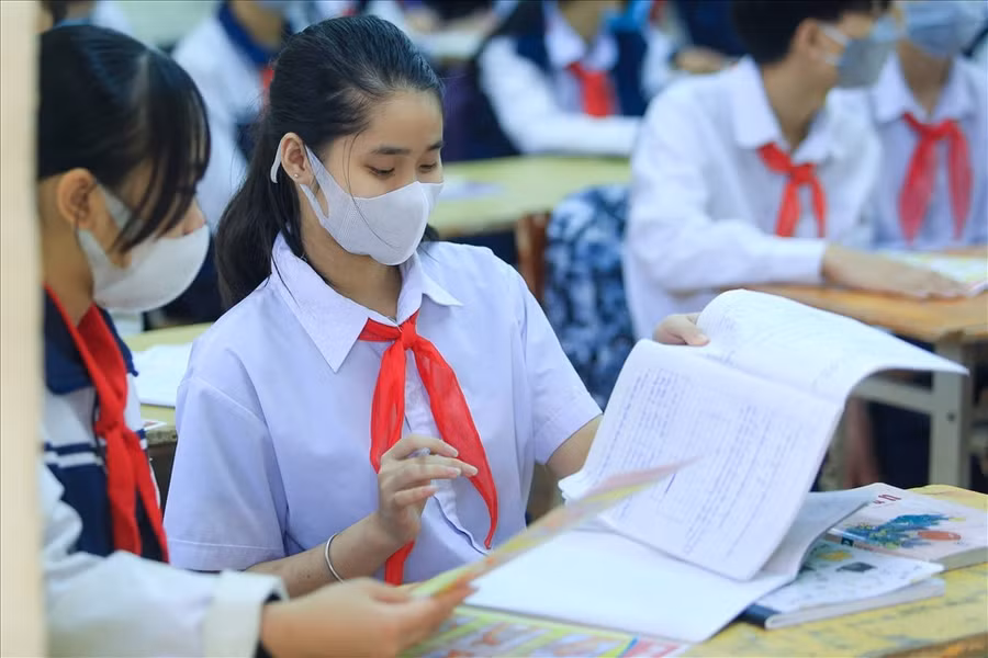 Hiện nay, thu hút học sinh vào trường nghề không dễ dàng. Ảnh: Hải Nguyễn/Báo Lao động