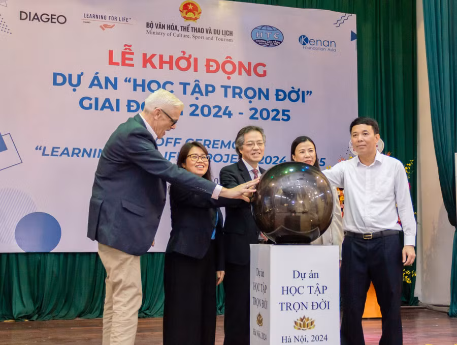 Lễ khởi động dự án “Học tập trọn đời” giai đoạn 2024-2025.