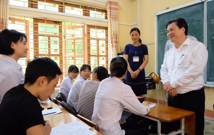 Thứ trưởng Bộ GD&ĐT Nguyễn Hữu Độ lưu ý thí sinh trước Kỳ thi THPT quốc gia 2019