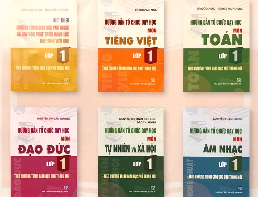 Phát hành sách hướng dẫn tổ chức dạy học lớp 1 theo Chương trình GDPT mới