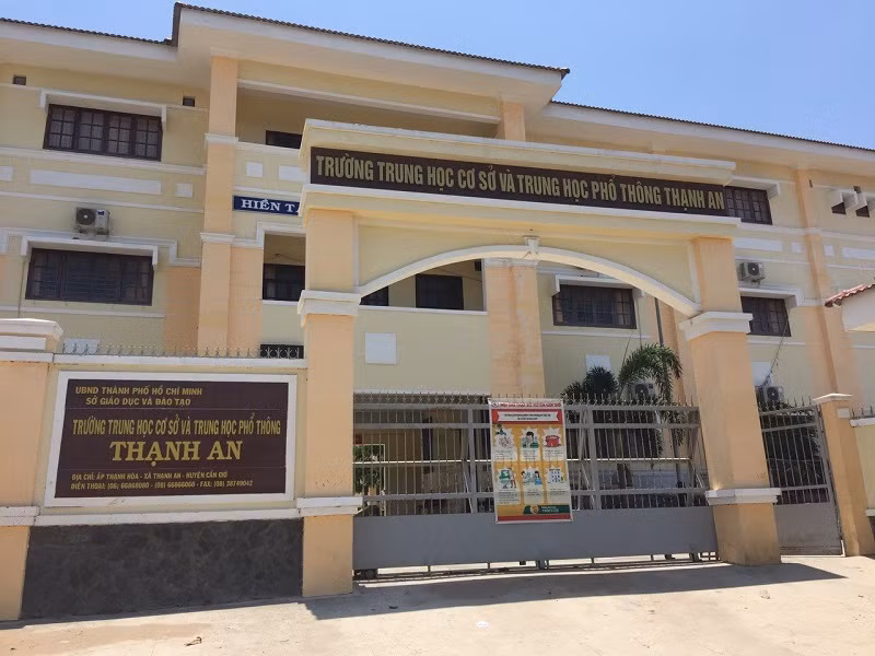 Trường THCS - THPT Thạnh An (huyện Cần Giờ, TPHCM) dự kiến đón học sinh trở lại vào ngày 11/10.