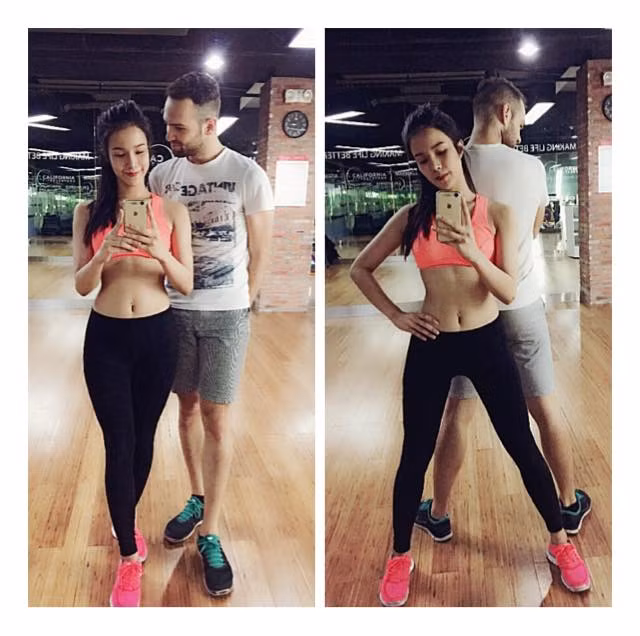 ha tang, ha ho, ky duyen sexy bong mat o phong tap - 15