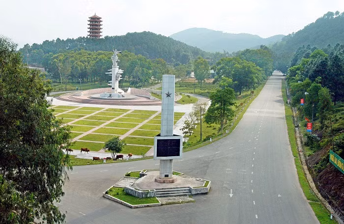 Ngã ba Đồng Lộc hôm nay. Ảnh ITN