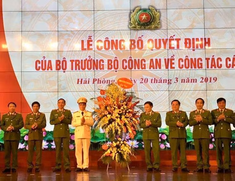 Hải Phòng có tân Giám đốc Công an thành phố Hải Phòng có tân Giám đốc Công an thành phố
