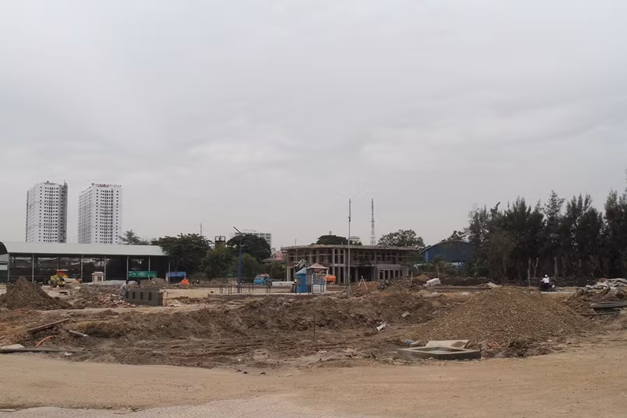 Dự án khu vui chơi tại Cung Văn hóa thiếu nhi vẫn chưa được hoàn thiện