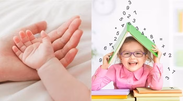 Bộ phận của trẻ nếu mẹ chạm càng nhiều thì trẻ càng thông minh