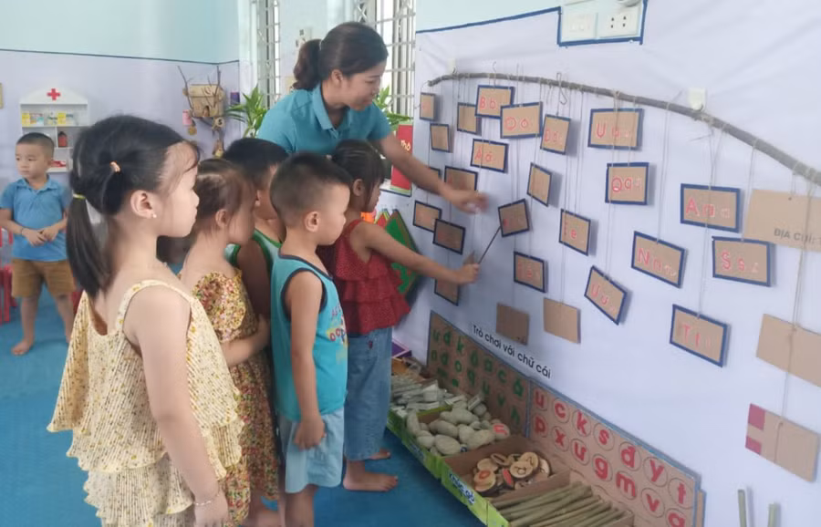 Chất lượng giáo dục ở Lai Châu có bước phát triển đồng bộ từ cấp mầm non. Ảnh: Hà Thuận Chất lượng giáo dục ở Lai Châu có bước phát triển đồng bộ từ cấp mầm non. Ảnh: Hà Thuận